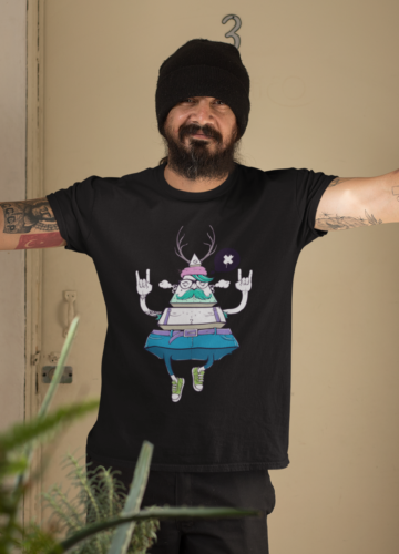 mockup-of-a-tattooed-man-wearing-a-t-shirt-indoors-32833